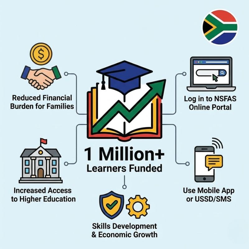 NSFAS Funds Over One Million Learners in 2026