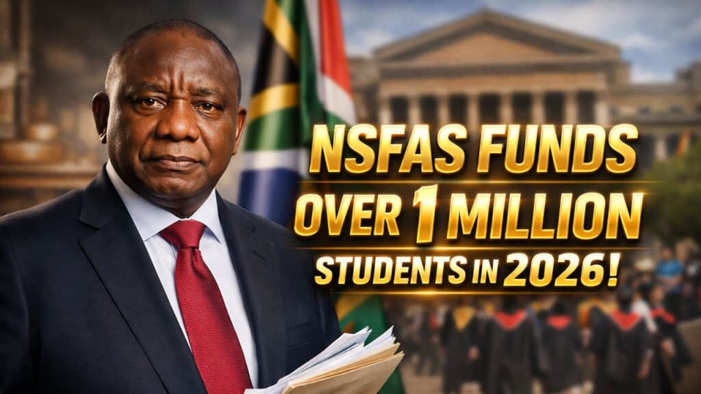 NSFAS Funds Over One Million Learners in 2026