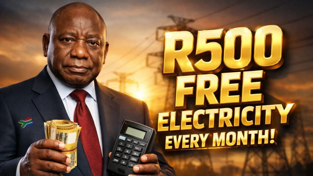 SASSA Adds R500 Electricity