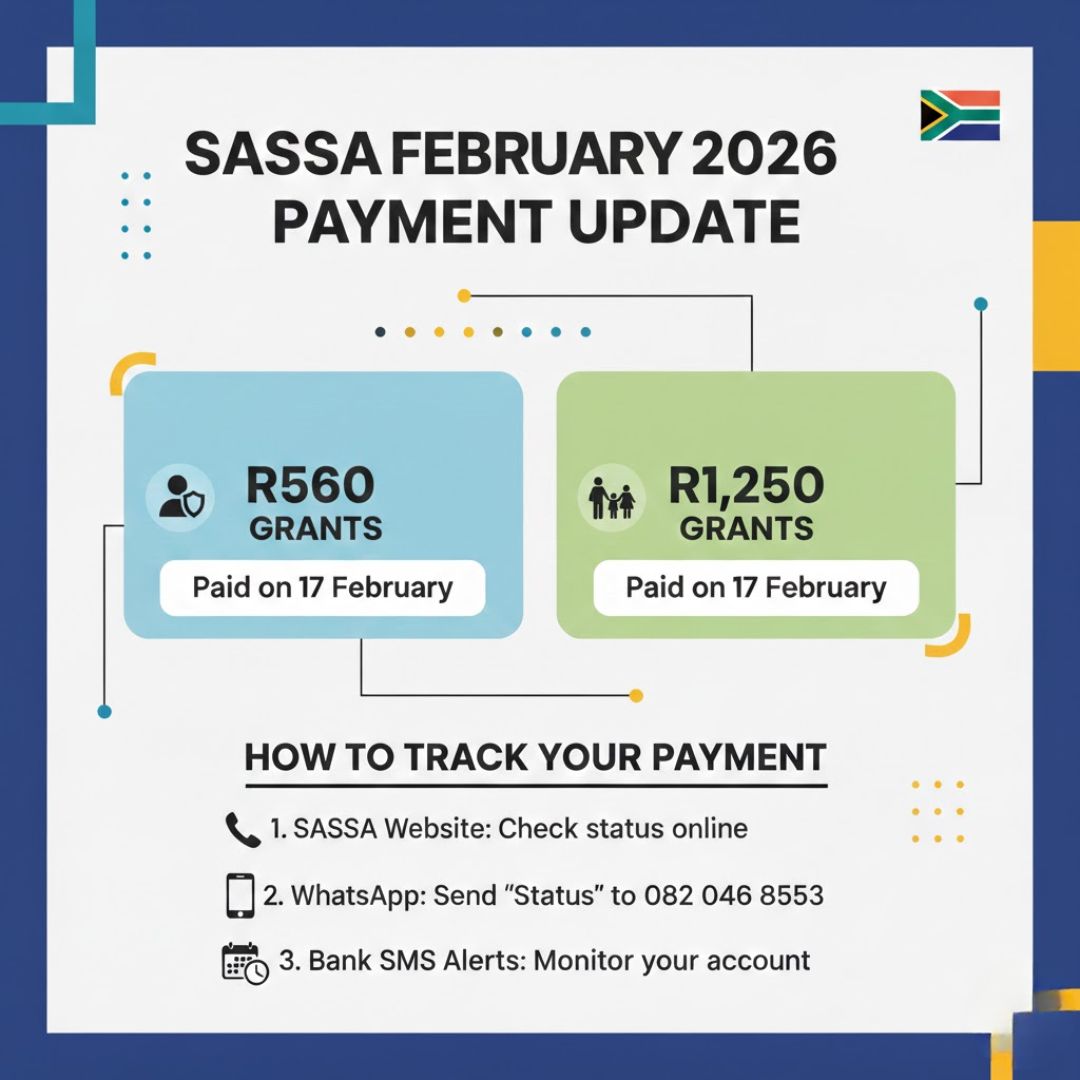 SASSA February 2026 Payment Update