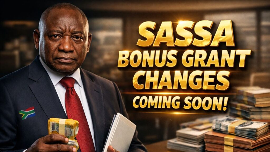 SASSA Bonus Grant Changes